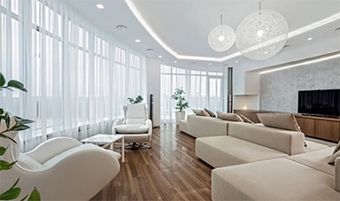 A comfortable and stylish living room